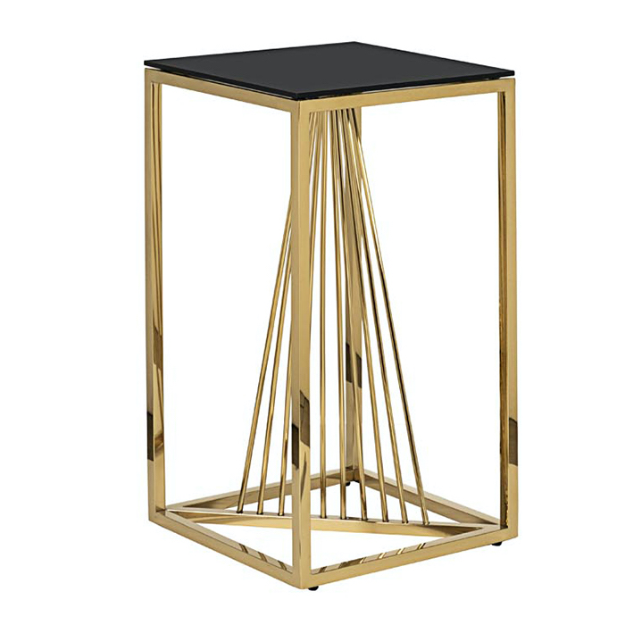 Стол Section Diagonal Gold 70 Глянцевое золото Глянцевый черный Стол Section Diagonal Gold 70 Глянцевое золото Глянцевый черный во Владивостоке | Loft Concept