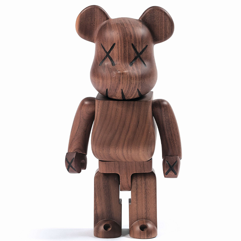 Статуэтка Bearbrick Dark Walnut Орех Статуэтка Bearbrick Dark Walnut Орех во Владивостоке | Loft Concept