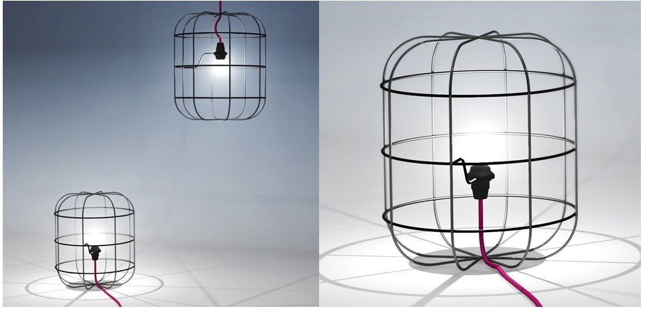 Подвесной светильник Loft Cage Barrel Подвесной светильник Loft Cage Barrel - Loft-Concept во Владивостоке