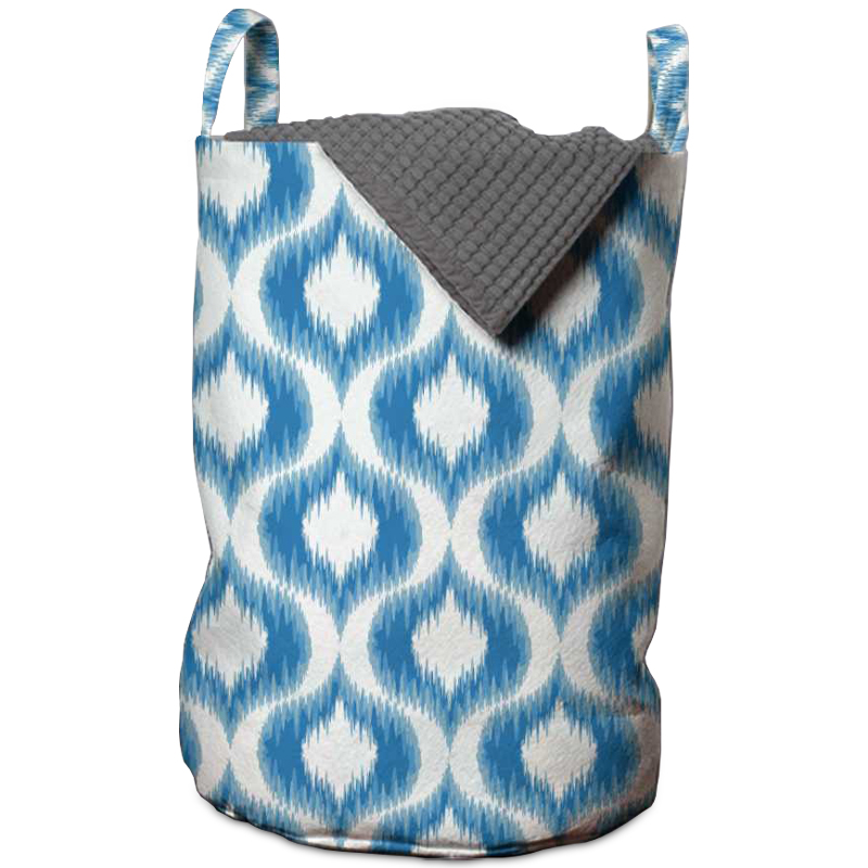 Корзина Blue Ornament Basket Белый Синий Корзина Blue Ornament Basket Белый Синий во Владивостоке | Loft Concept