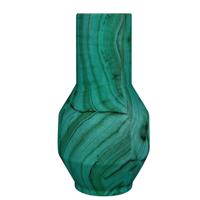 Ваза Malachite Vase rubikon Малахит Ваза Malachite Vase rubikon Малахит во Владивостоке | Loft Concept