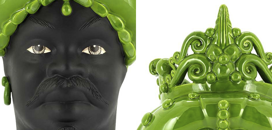 Ваза VASE MORO MAN MED. MAT Green Ваза VASE MORO MAN MED. MAT Green - Loft-Concept во Владивостоке