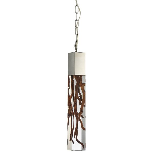 Подвесной светильник Bleu Nature KISIMI Pendant Lamp Белый Коричневый Подвесной светильник Bleu Nature KISIMI Pendant Lamp Белый Коричневый во Владивостоке | Loft Concept