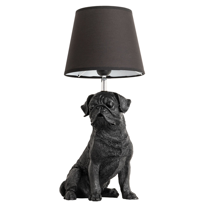 Настольная лампа Black Bulldog Table Lamp Черный Настольная лампа Black Bulldog Table Lamp Черный во Владивостоке | Loft Concept