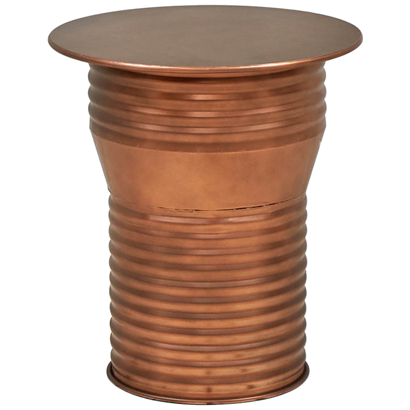 Приставной стол Tin Can Side Table Медь Приставной стол Tin Can Side Table Медь во Владивостоке | Loft Concept