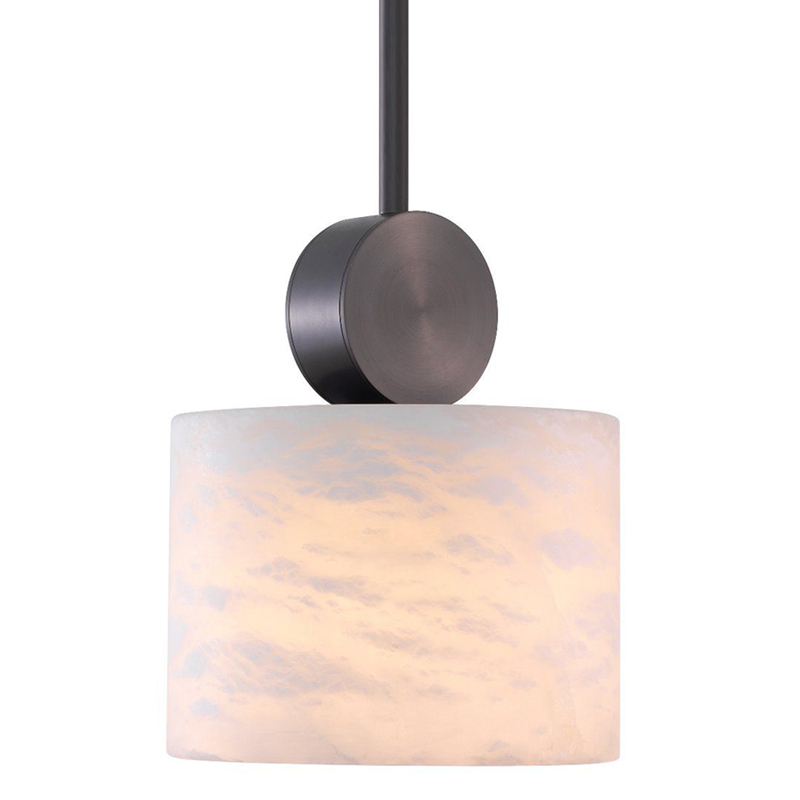 Подвесной светильник Eichholtz Pendant Etruscan Round Bronze Темная бронза Белый во Владивостоке | Loft Concept 