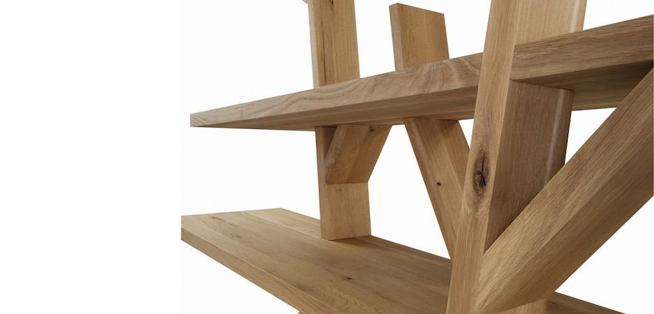 Стеллаж LEGEND BOOKCASE - NATURAL - Loft-Concept во Владивостоке