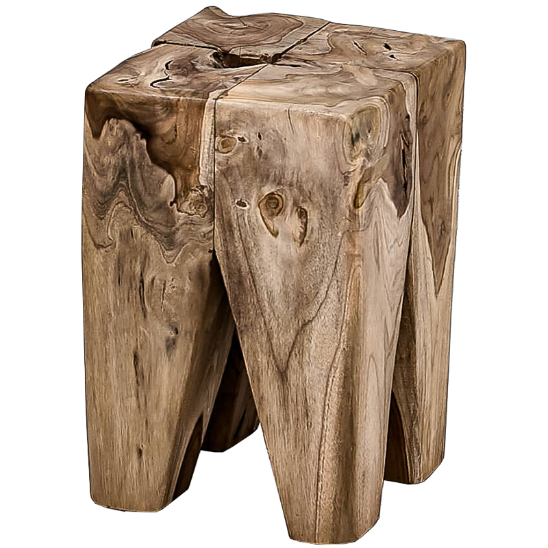 Приставной стол Kuenring Cube Side Table Коричневый Приставной стол Kuenring Cube Side Table Коричневый во Владивостоке | Loft Concept
