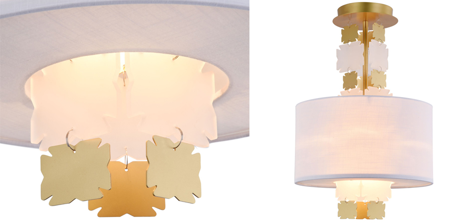 Потолочный светильник Jacopo Mosaic Ceiling Light One Потолочный светильник Jacopo Mosaic Ceiling Light One - Loft-Concept во Владивостоке