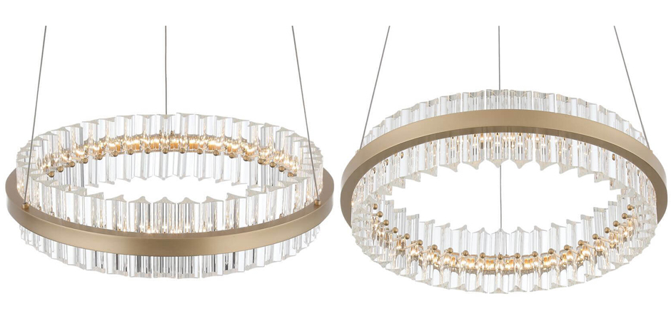 Люстра Ring Horizontal Gold Люстра Ring Horizontal Gold - Loft-Concept во Владивостоке