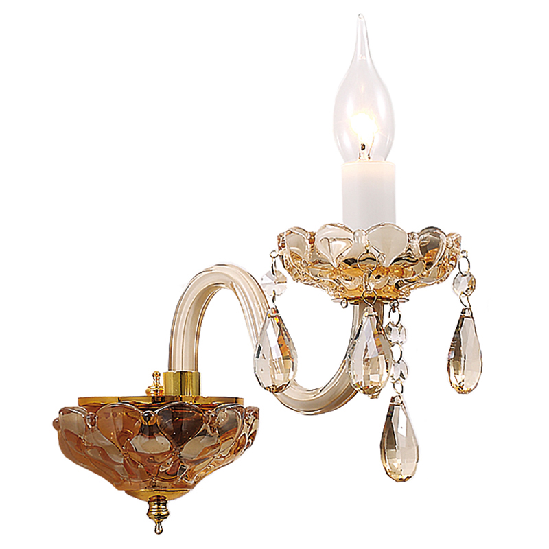 Бра Marcelon Sconce One Глянцевое золото Золотой Шампань Бра Marcelon Sconce One Глянцевое золото Золотой Шампань во Владивостоке | Loft Concept