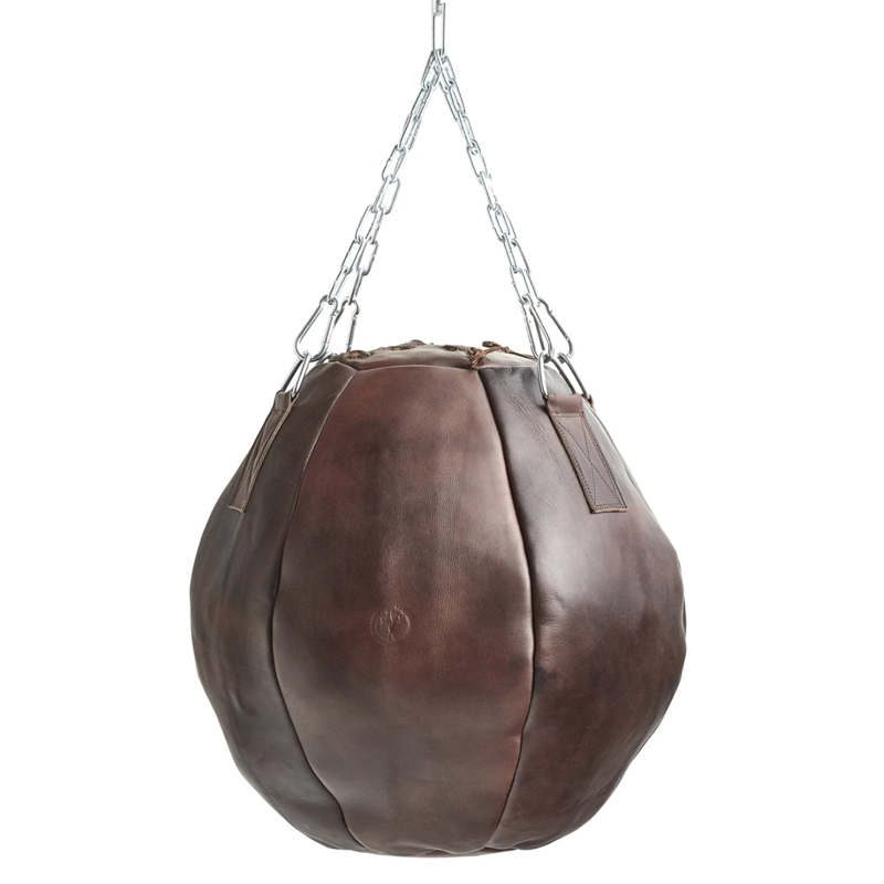 Боксерская груша HERITAGE BROWN LEATHER WRECKING BALL Коричневый винтаж Боксерская груша HERITAGE BROWN LEATHER WRECKING BALL Коричневый винтаж во Владивостоке | Loft Concept