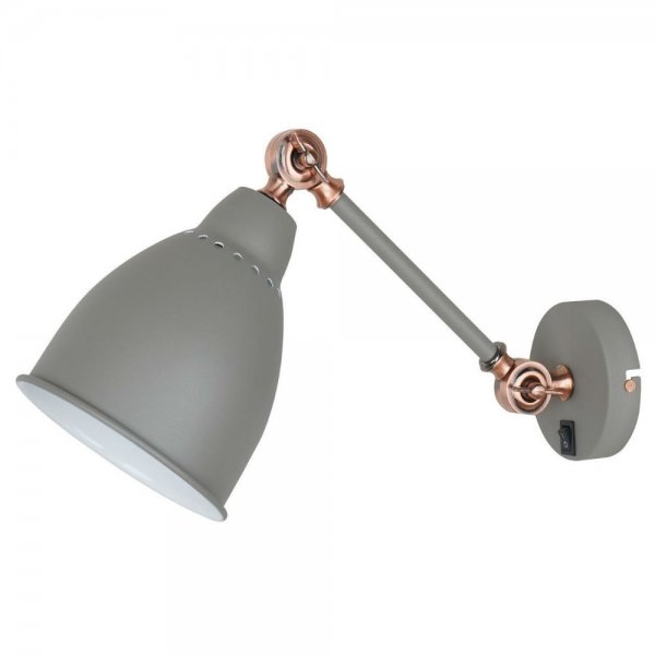 Бра Holder Bra Grey Серый Бра Holder Bra Grey Серый во Владивостоке | Loft Concept