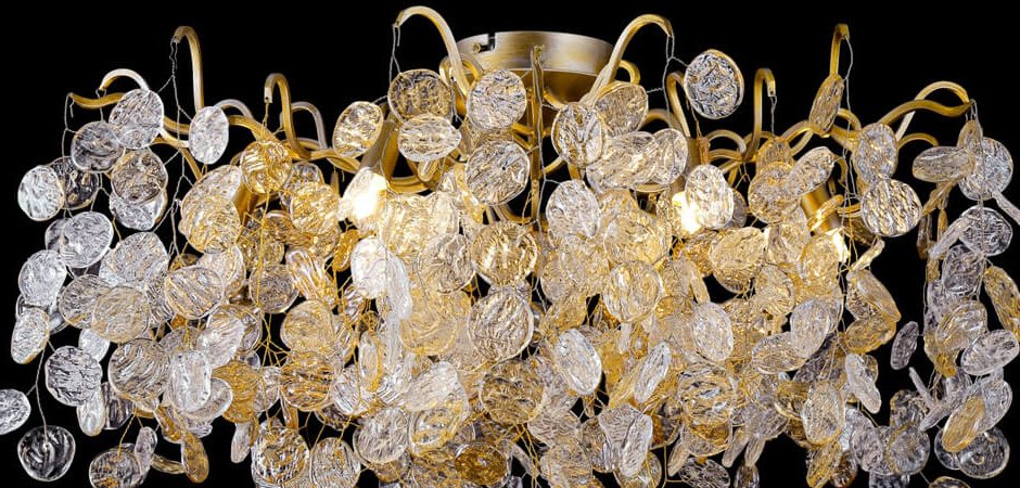 Потолочный светильник FAIRYTREE Chandelier Gold 8 Потолочный светильник FAIRYTREE Chandelier Gold 8 - Loft-Concept во Владивостоке