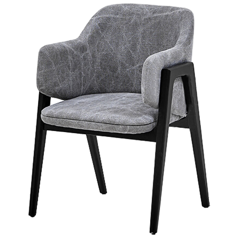 Стул Luag Stool grey Черный Серый Стул Luag Stool grey Черный Серый во Владивостоке | Loft Concept