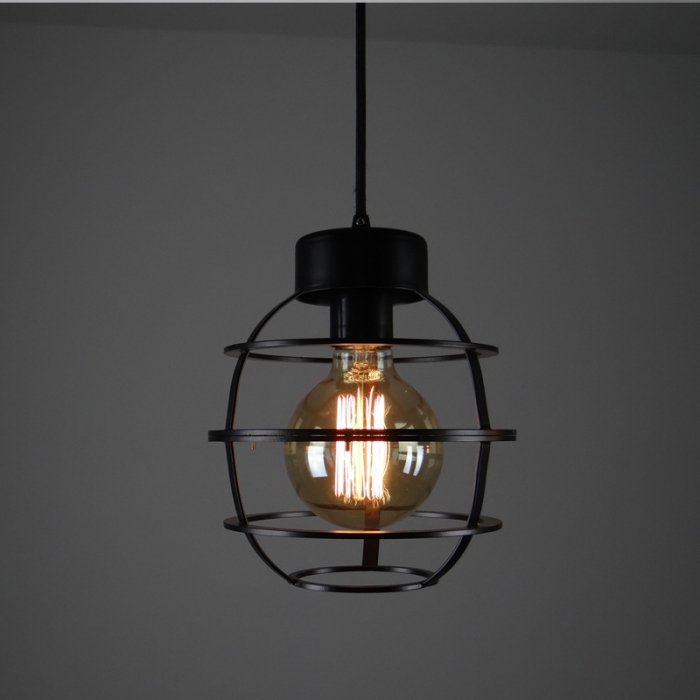 Подвесной светильник Loft Industrial Buble Черный Подвесной светильник Loft Industrial Buble Черный во Владивостоке | Loft Concept
