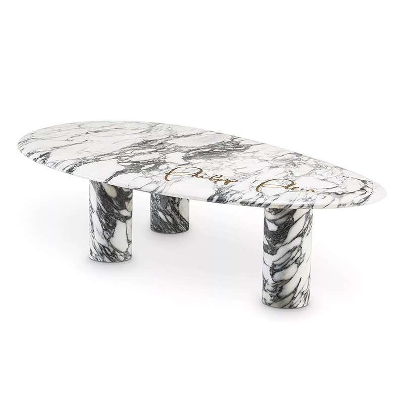 Кофейный стол Philipp Plein Coffee Table Forte Белый Белый Мрамор Bianco Кофейный стол Philipp Plein Coffee Table Forte Белый Белый Мрамор Bianco во Владивостоке | Loft Concept