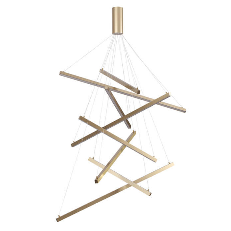 Люстра Massemin Chandelier gold 95 Золотой Люстра Massemin Chandelier gold 95 Золотой во Владивостоке | Loft Concept