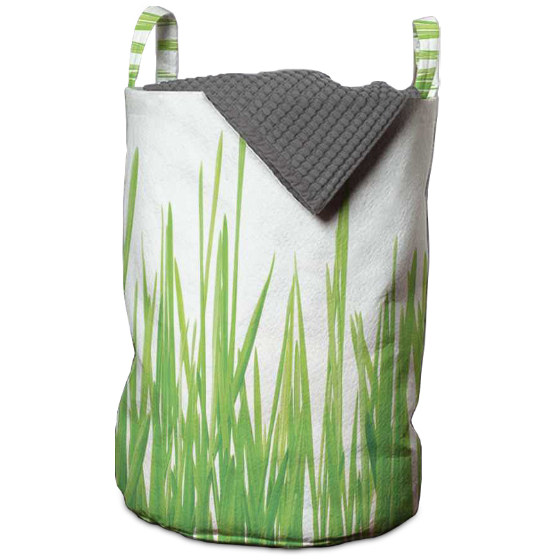 Корзина Grass Basket Зеленый Белый Корзина Grass Basket Зеленый Белый во Владивостоке | Loft Concept