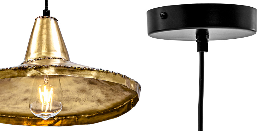 Подвесной светильник Rough Gold Pendant II Подвесной светильник Rough Gold Pendant II - Loft-Concept во Владивостоке