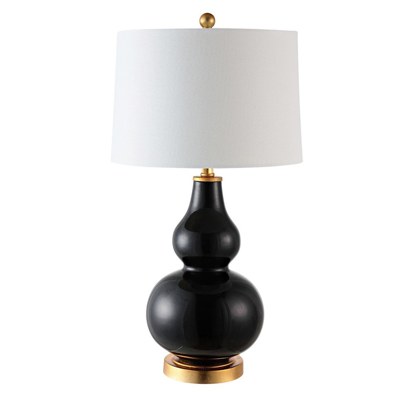 Настольная лампа Loraine Black Table lamp Черный во Владивостоке | Loft Concept 
