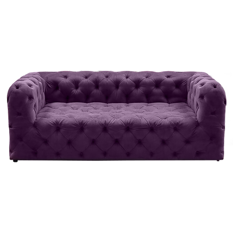 Диван Soho tufted purple velor Фиолетовый Диван Soho tufted purple velor Фиолетовый во Владивостоке | Loft Concept