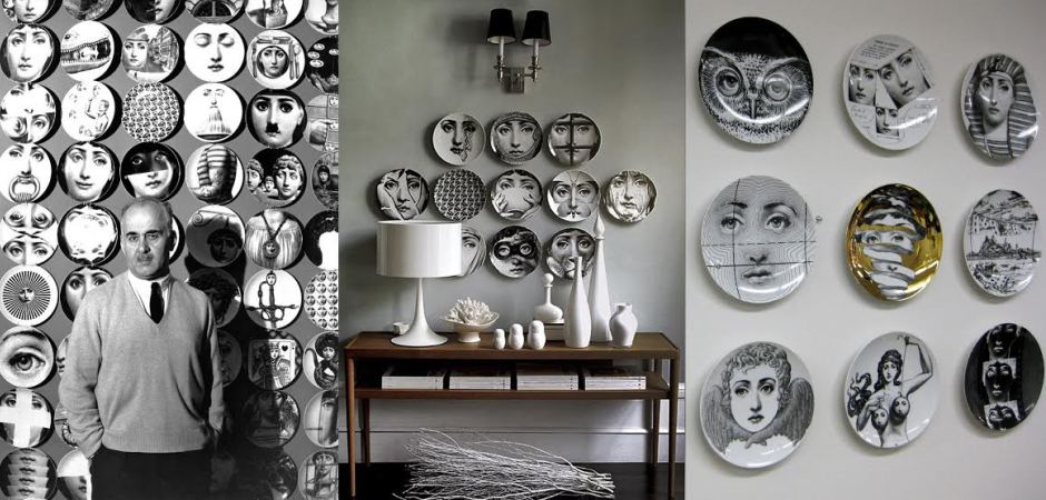 Декоративная тарелка Fornasetti 30.CR.BW.R01-194 - Loft-Concept во Владивостоке