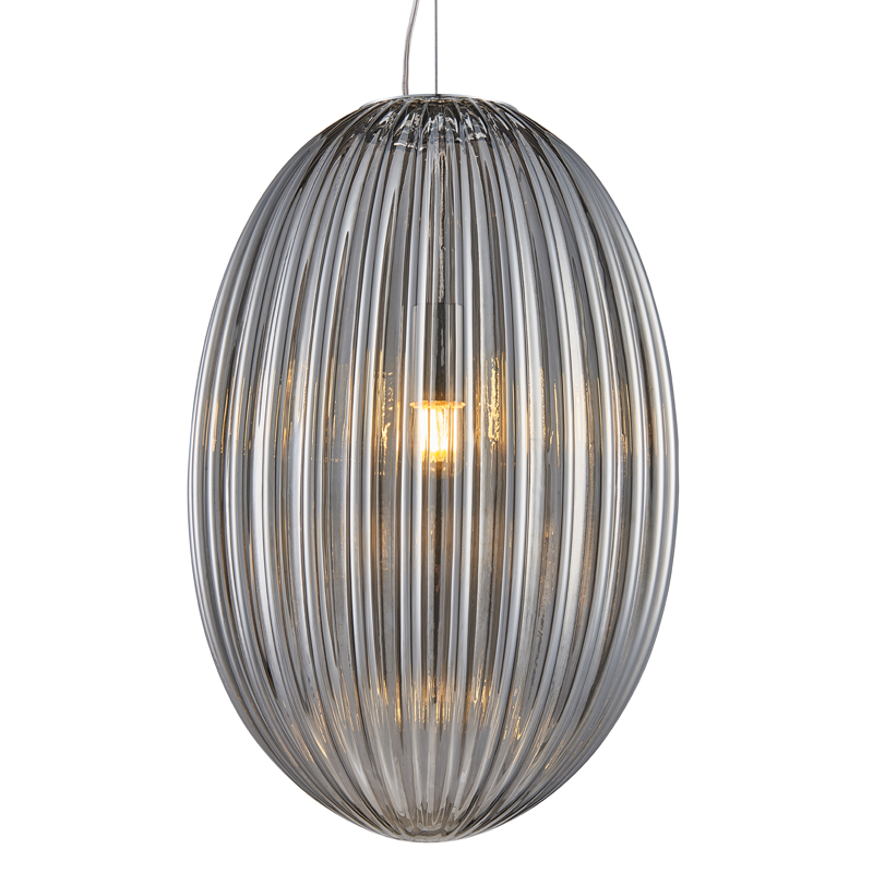 Подвесной светильник Olivi One gray Серый Хром Подвесной светильник Olivi One gray Серый Хром во Владивостоке | Loft Concept