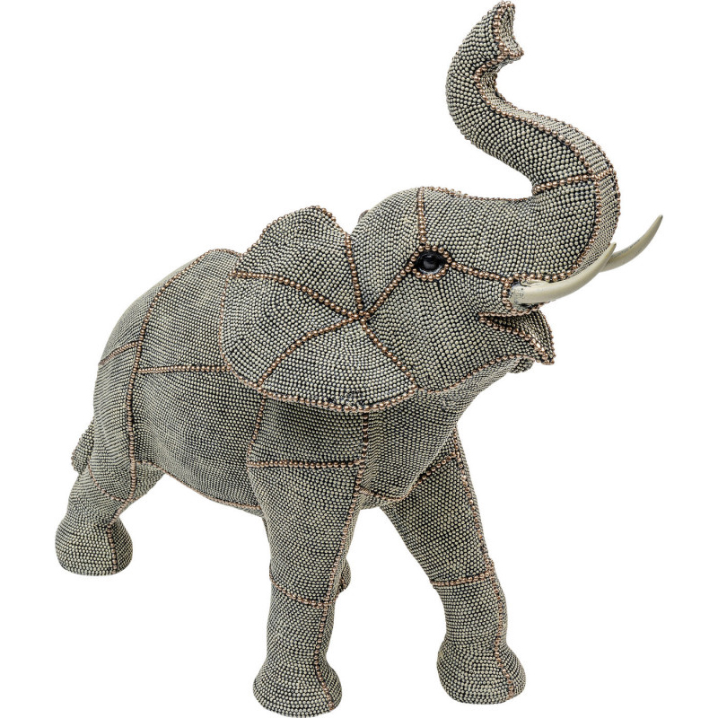 Статуэтка Elephant Pearls Серый Статуэтка Elephant Pearls Серый во Владивостоке | Loft Concept