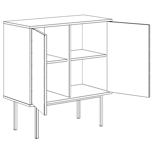 Шкаф-буфет с зеркальным декором Serena Cupboard Шкаф-буфет с зеркальным декором Serena Cupboard во Владивостоке