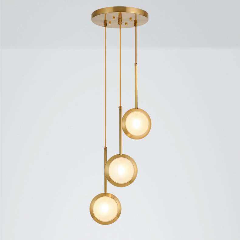 Светильник HOOP LED ceiling light Золотой Светильник HOOP LED ceiling light Золотой во Владивостоке | Loft Concept