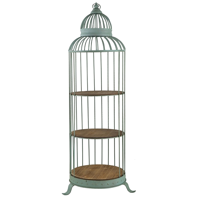 Стеллаж металлический CAGE RACK Голубой Стеллаж металлический CAGE RACK Голубой во Владивостоке | Loft Concept