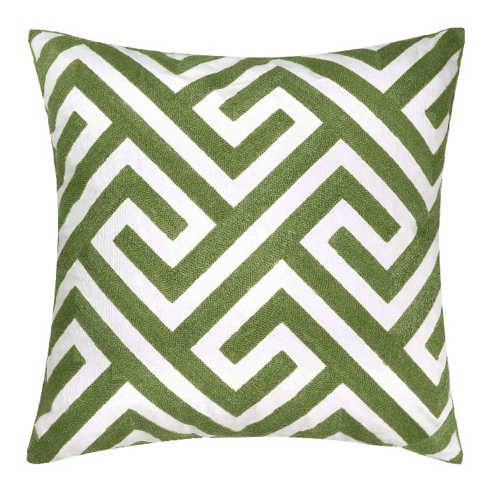 Декоративная подушка Green Ornament #3 Декоративная подушка Green Ornament #3 во Владивостоке | Loft Concept