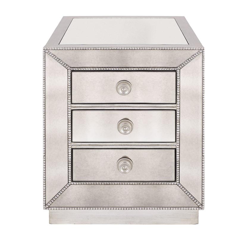 Тумба Blasco Mirrored Nightstand Зеркало Тумба Blasco Mirrored Nightstand Зеркало во Владивостоке | Loft Concept