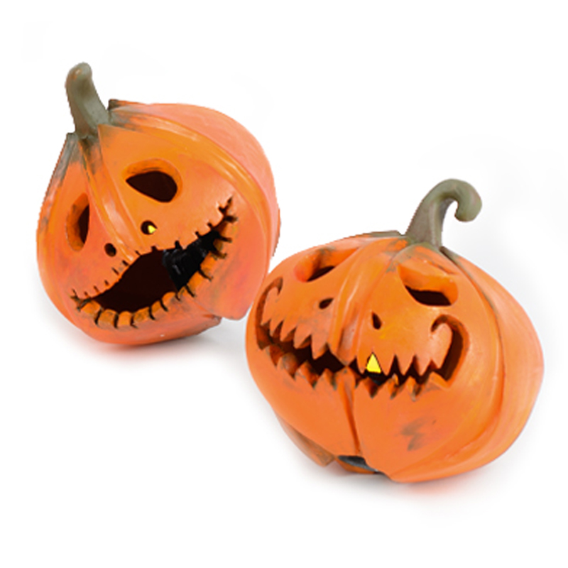 Аксессуар для Хэллоуина Two Pumpkins set 2 Зеленый Оранжевый Аксессуар для Хэллоуина Two Pumpkins set 2 Зеленый Оранжевый во Владивостоке | Loft Concept