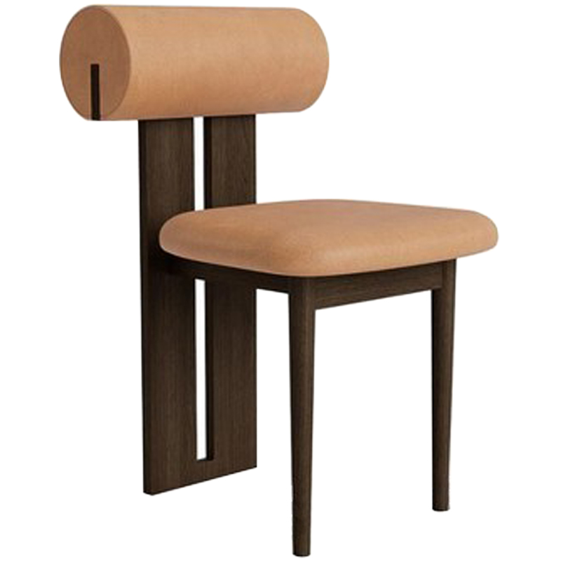 Стул Behemo Ebony Chair Карамель Коричневый Стул Behemo Ebony Chair Карамель Коричневый во Владивостоке | Loft Concept