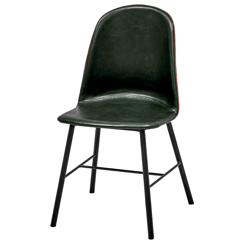Стул Archie Chair Черный Зеленый Коричневый Стул Archie Chair Черный Зеленый Коричневый во Владивостоке | Loft Concept