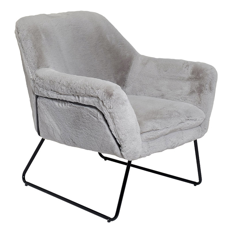 Кресло Bevin Armchair Серый Кресло Bevin Armchair Серый во Владивостоке | Loft Concept