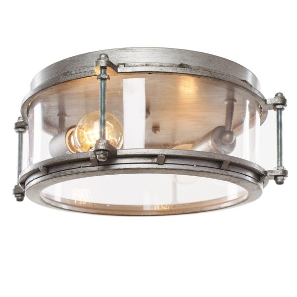 Потолочный светильник Cyrcle Top Light Серый Потолочный светильник Cyrcle Top Light Серый во Владивостоке | Loft Concept