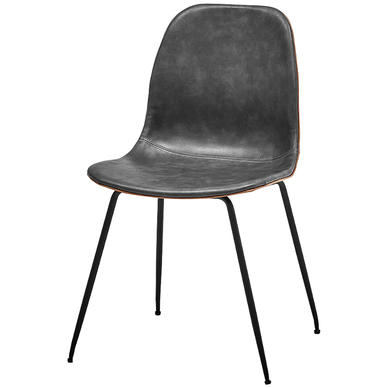 Стул Combi Caramel and Graphite Stool III Черный Карамель Серый Стул Combi Caramel and Graphite Stool III Черный Карамель Серый во Владивостоке | Loft Concept