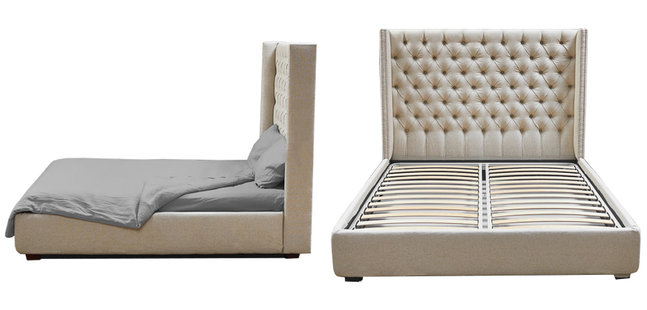 Кровать Lord Bed Beige Кровать Lord Bed Beige - Loft-Concept во Владивостоке