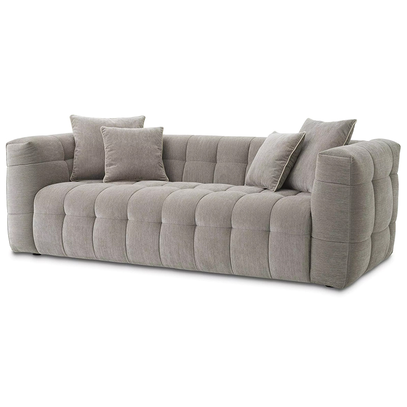 Диван Eichholtz Sofa Breva Grey Серый Диван Eichholtz Sofa Breva Grey Серый во Владивостоке | Loft Concept