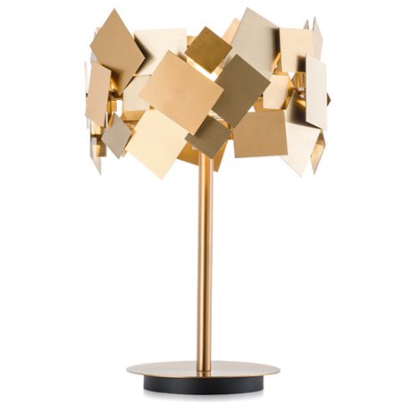 Настольная лампа Gold Plate Table Lamp  во Владивостоке | Loft Concept 