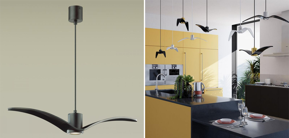 Подвесной светильник Seagull Scope черный Подвесной светильник Seagull Scope черный - Loft-Concept во Владивостоке