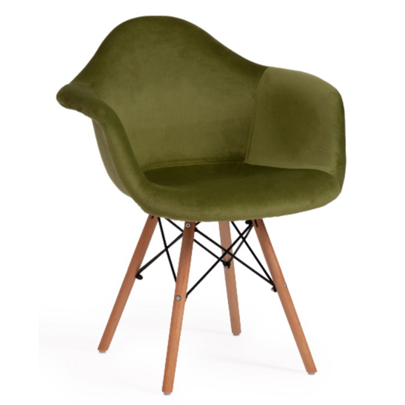 Стул DAW khaki Зеленый Древесина Стул DAW khaki Зеленый Древесина во Владивостоке | Loft Concept