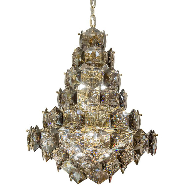 Люстра Tiers Crystal Light Chandelier Smoky 54 Золотой Дымчатый (Smoke) Люстра Tiers Crystal Light Chandelier Smoky 54 Золотой Дымчатый (Smoke) во Владивостоке | Loft Concept