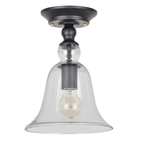 Потолочный светильник колокольчик Glass Bluebell Top Потолочный светильник колокольчик Glass Bluebell Top во Владивостоке | Loft Concept