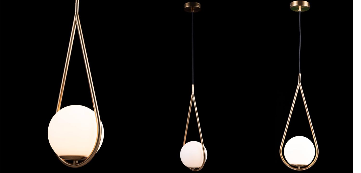 Подвесной светильник B.LUX C Ball copper 48 - фото