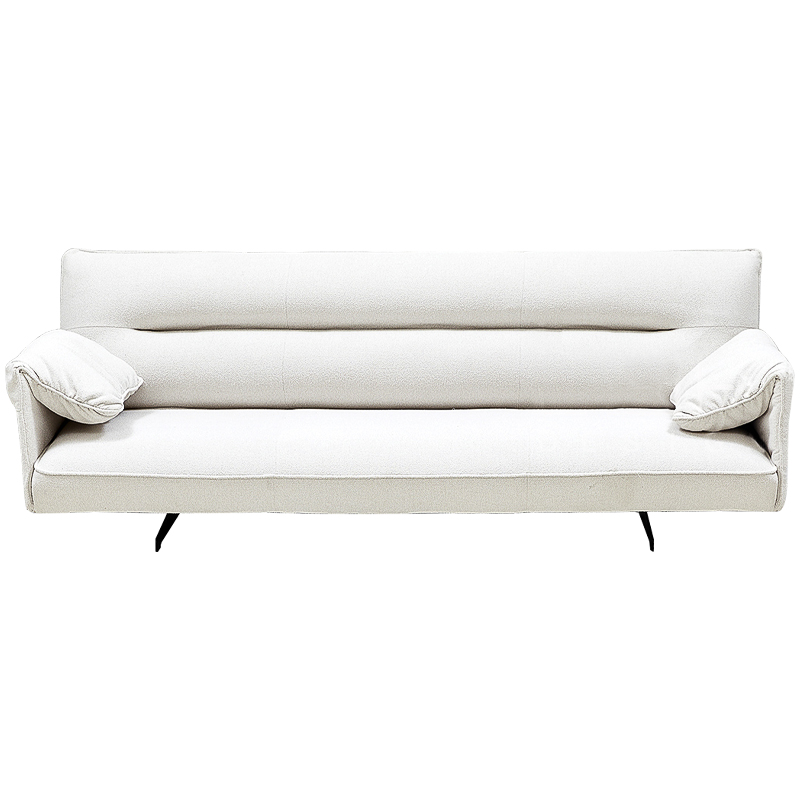 Диван с подлокотниками-подушками Ortega Sofa Белый Белый Диван с подлокотниками-подушками Ortega Sofa Белый Белый во Владивостоке | Loft Concept
