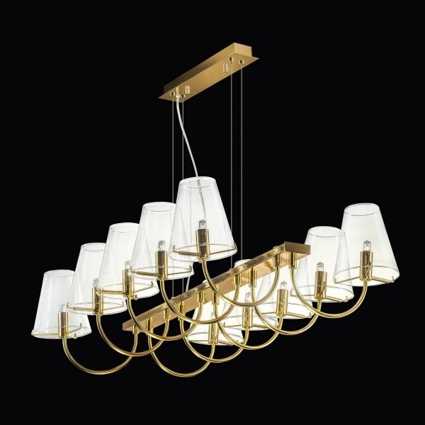 Люстра Imperial Chandelier 10 Глянцевое золото Люстра Imperial Chandelier 10 Глянцевое золото во Владивостоке | Loft Concept